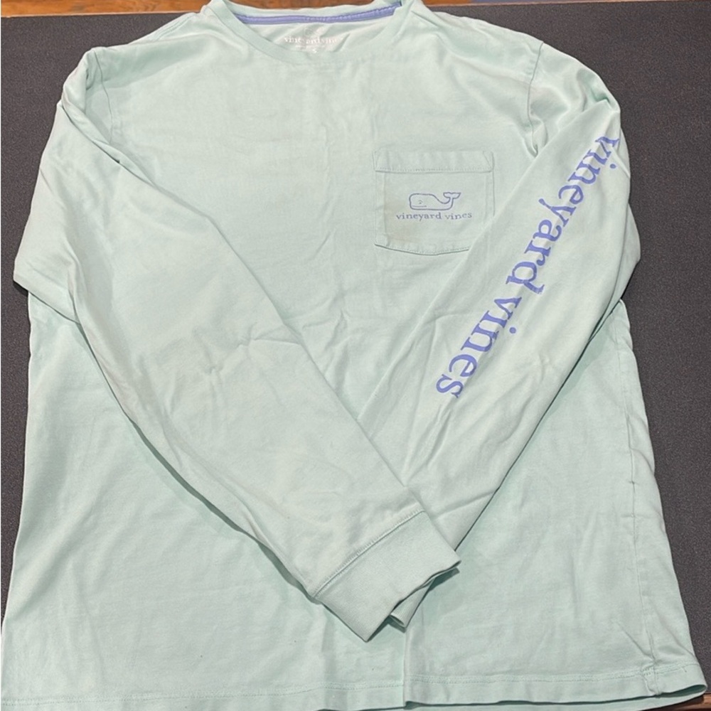 Vineyard Vines Green Long Sleeve Tee